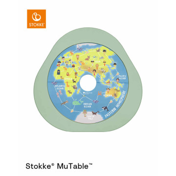 Plateau de jeu pour table d'activité MuTable™ V2 Around the Wolrd Stokke produit face