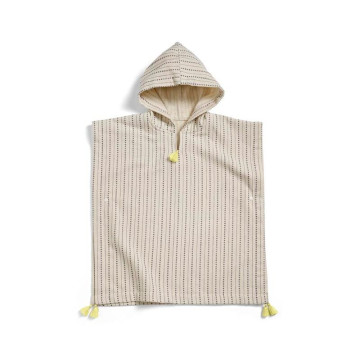 Poncho de Bain - Pinstripe Elodie produit face