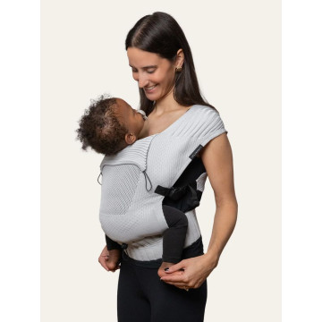 Porte-bébé Flybaby Grey Flybaby profil