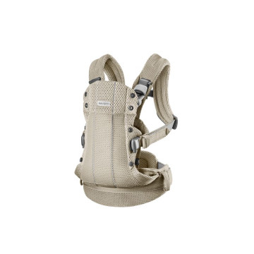 Porte-bébé Harmony Mesh 3D gris beige Babybjorn produit position 1