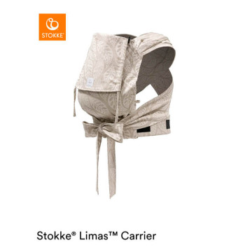 Porte-bébé Limas Carrier Coton Bio Beige Valérien Stokke