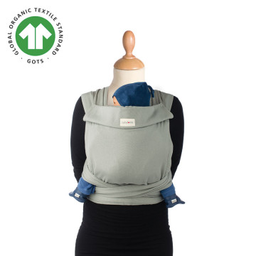 Porte-bébé Meh Dai Soft Grey Babylonia Baby Carriers
