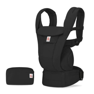 Porte-Bébé Omni Deluxe Coton ERgobaby Onyx Black 