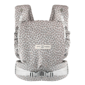 Porte-bébé PhysioCarrier V2 Leopard Love Radius face