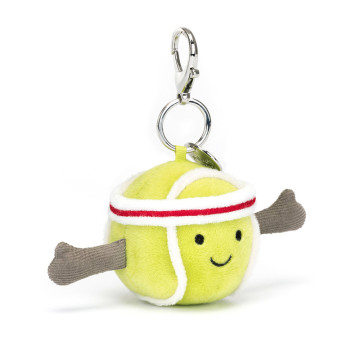 Porte-clé Amuseable Bag Charm Sports Tennis Jellycat côté 