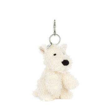 Porte-clé Bag Charm Munro Scottie Dog Jellycat côté