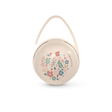 Porte sucette Duo Wonderland Liberty beige SUAVINEX produit