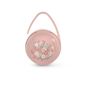 Porte sucette Duo Wonderland Liberty rose SUAVINEX produit