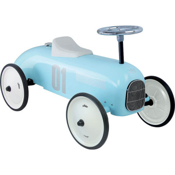 Porteur voiture vintage bleu tendre Vilac