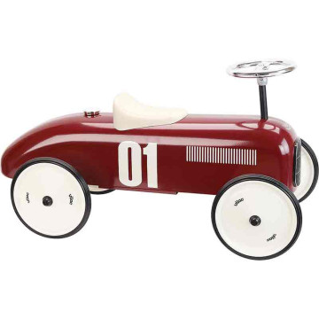 Porteur voiture vintage rose tendre, Vilac