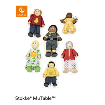 Poupées pour table d'activité MuTable™ V2 Stokke produit face