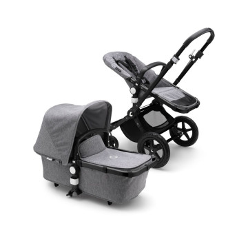 Poussette Cameleon 3 Plus complète châssis noir Bugaboo