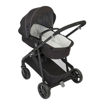 Poussette combinée 2 en 1 avec nacelle Transform Black Graco