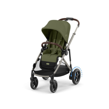 Poussette eGazelle S Cybex côté 