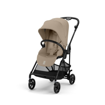 Poussette Melio Carbon Almond Beige Cybex produit