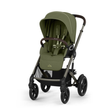 Poussette Tout-Terrain Talos S Lux - Moss Green Cybex sans couvre jambes