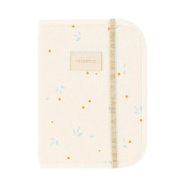 Protège-carnet de santé A5 Poema Opera Orange Cherries NOBODINOZ fermé