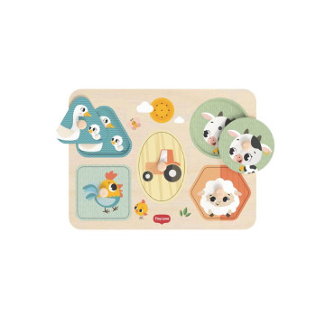 Puzzle sonore en bois Farmers Tiny Love produit
