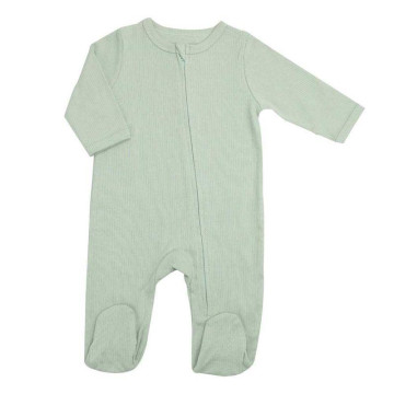 Pyjama en Coton Zip Sauge 6 mois TROIS KILOS SEPT produit