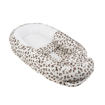 Reducteur de lit Doomoo Cocoon Leopard Cream Babymoov produit
