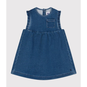 Robe en denim écoresponsable Petit Bateau