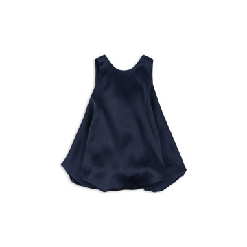 Robe habillée bleue marine Konges Slojd devant