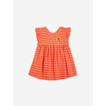 Robe Vichy gauffrée Bobo Choses face