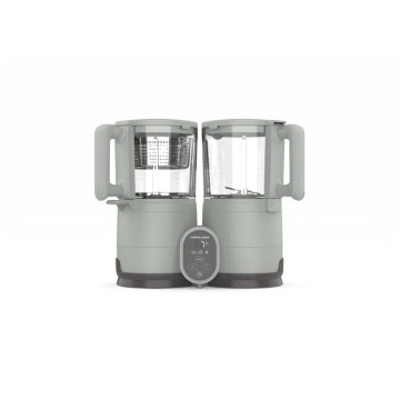 Robot culinaire multifonction Nutribaby Glass Celadon Green Babymoov Produit face