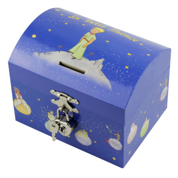 Tirelire Musicale Le Petit Prince Etoiles Bleues Coffret Trousselier