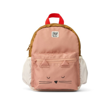 Sac à dos Andreas Chat Tuscany rose multi mix LIEWOOD face