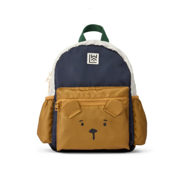 Sac à dos Andreas Ours Classic navy multi mix LIEWOOD face