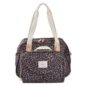 Sac à langer Genève II Léopard Beaba face
