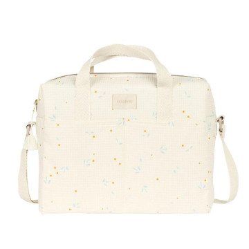 Sac à langer imperméable Gala Opera Orange Cherries NOBODINOZ de face