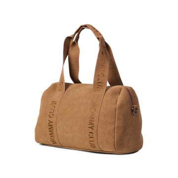 Sac à langer Mommy Club Signature Prestige Noisette Childhome côté