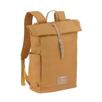 Sac à langer Tote up Taupe sac à dos à couches Lassig - Bambinou