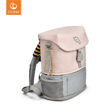 Sac à dos modulable Crew Backpack de JetKids Rose limonade Stokke Produit