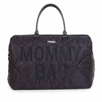 Sac à langer Mommy Bag matelassé Noir Childhome