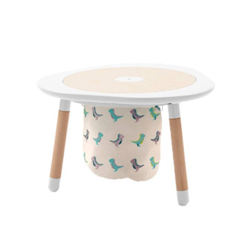Sac de rangement en coton pour table d'activités MuTable Stokke