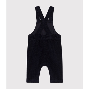 Salopette en velours Smoking Petit Bateau devant 1
