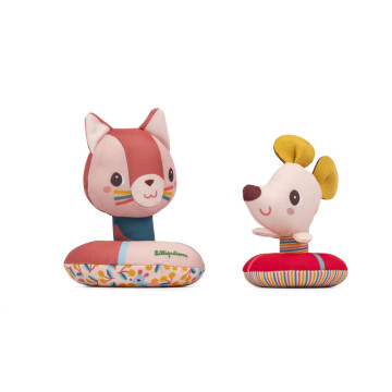 Set de 2 jeux de Bain Jeanne et sa souris Lilliputiens produit
