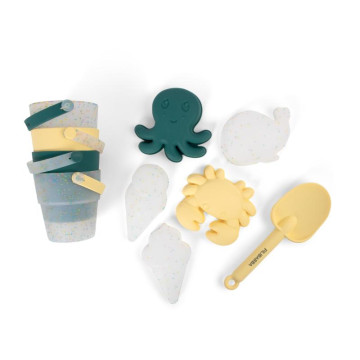 Set de plage en silicone Confetti FILIBABBA produit