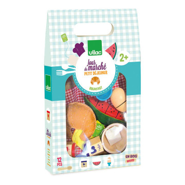 Set Le p'tit dej' Jour de marché VILAC Produit face