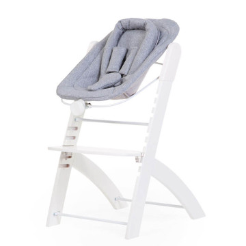 Chaise haute bébé évolutive Evosit blanche : Childhome