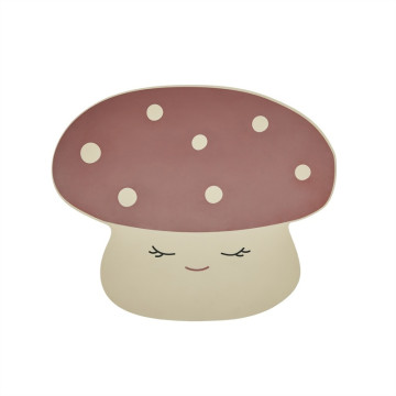 Set de table Champignon Offwhite / Red Oyoy produit face