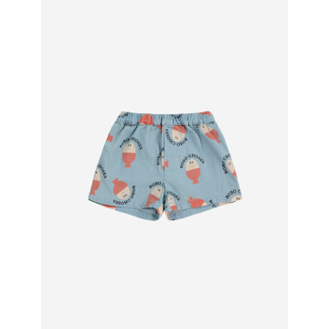 Shorts en denim Morning Egg Bobo Choses face