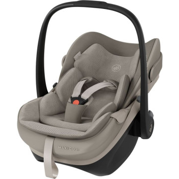 Siège-auto Pebble Slide Pro Groupe 0+  Sapphire Sand Maxi Cosi de profil