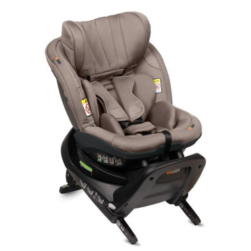Siège-auto iZi Turn i-Size Dark Edge pivotant groupe 0+/1 Dark Sand Soft Breeze BESAFE produit