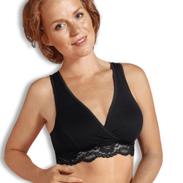 Chicco Soutien Gorge d'Allaitement Coton Noir Taille 6C 1ut