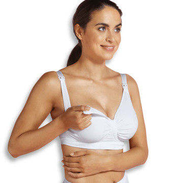 Soutien gorge d’allaitement Carri-Gel sans coutures Blanc Carriwell Produit