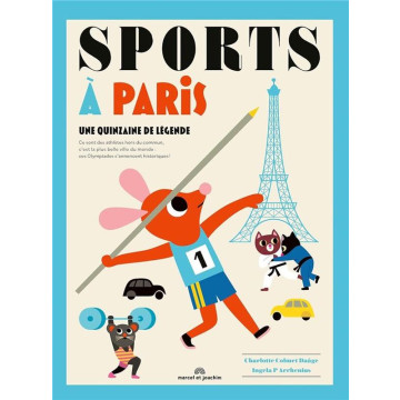 Livre Sports à Paris Marcel et Joachim couverture